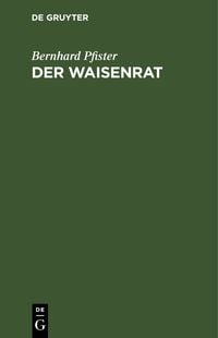 Produktbild: Der Waisenrat