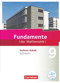 Produktbild: Fundamente der Mathematik 9. Schuljahr - Gymnasium Sachsen-Anhalt - Schülerbuch