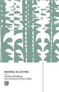 Produktbild: Material de Lectura. Carmen Boullosa