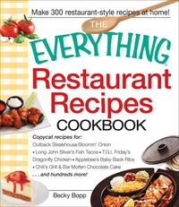 Produktbild: Bopp, B: The Everything Restaurant Recipes Cookbook