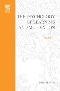 Produktbild: Psychology of Learning and Motivation