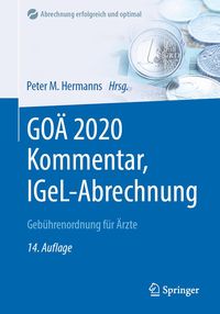 Produktbild: GO&Auml; 2020 Kommentar, IGeL-Abrechnung