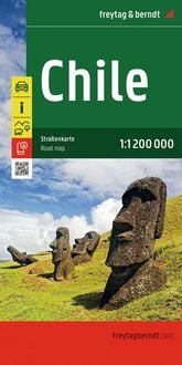 Produktbild: freytag & berndt Stra&szlig;enkarte Chile 1:1,2 Mio.
