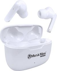 Produktbild: Music Man BT-X63 In Ear Headset Bluetooth&reg; Stereo Wei&szlig; Headset, Ladecase, Touch-Steuerung