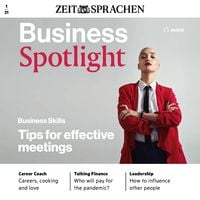 Produktbild: Business-Englisch lernen Audio - Effektive Besprechungen
