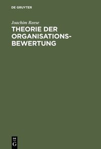 Produktbild: Theorie der Organisationsbewertung