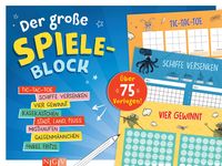 Produktbild: Der gro&szlig;e Spiele-Block I &Uuml;ber 75 Vorlagen f&uuml;r unterwegs