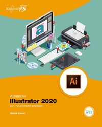 Produktbild: Aprender Illustrator 2020 con 100 ejercicios pr&aacute;cticos