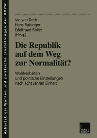 Produktbild: Die Republik auf dem Weg zur Normalit&auml;t?