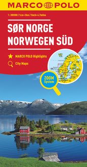 Bild vom Artikel MARCO POLO Länderkarte Norwegen Süd 1:325.000 vom Autor 