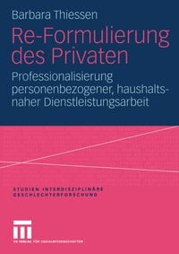 Produktbild: Re-Formulierung des Privaten
