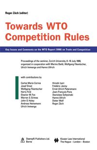 Produktbild: Towards WTO Competition Rules