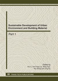 Produktbild: Sustainable Development of Urban Environment and Building Material