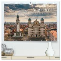 Produktbild: Augsburg - Stadt und Land (hochwertiger Premium Wandkalender 2026 DIN A2 quer), Kunstdruck in Hochglanz