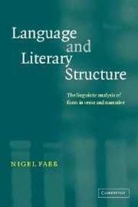 Produktbild: Language and Literary Structure