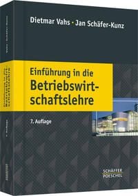 Produktbild: Einf&uuml;hrung in die Betriebswirtschaftslehre