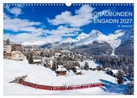 Produktbild: Graub&uuml;nden Engadin 2027 (Wandkalender 2027 DIN A3 quer), CALVENDO Monatskalender