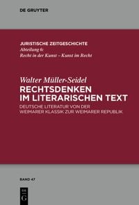 Produktbild: Rechtsdenken im literarischen Text