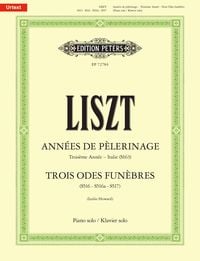 Produktbild: Annees de pelerinage: Troisieme Annee (Italie), Trois Odes f