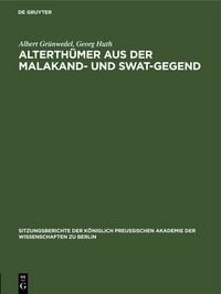 Produktbild: Alterth&uuml;mer aus der Malakand- und Swat-Gegend