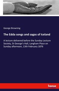 Produktbild: The Edda songs and sagas of Iceland