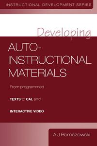 Produktbild: Developing Auto-instructional Materials