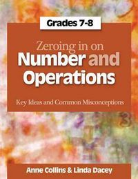Produktbild: Collins, A:  Zeroing in on Number and Operations, Grades 7-8