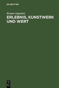 Produktbild: Erlebnis, Kunstwerk und Wert