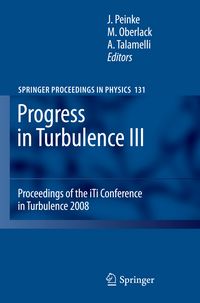 Produktbild: Progress in Turbulence III
