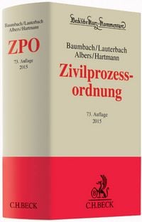 Produktbild: Zivilprozessordnung