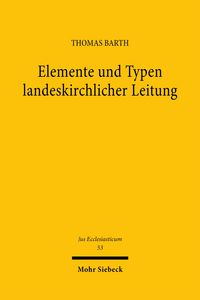 Produktbild: Elemente und Typen landeskirchlicher Leitung