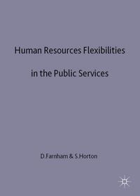 Produktbild: Human Resources Flexibilities in the Public Services