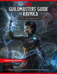 Produktbild: Dungeons & Dragons Guildmasters' Guide to Ravnica Maps and M