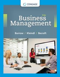 Produktbild: Burrow, J: Business Management