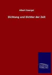 Produktbild: Dichtung und Dichter der Zeit
