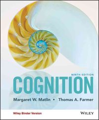 Produktbild: Matlin, M: Cognition