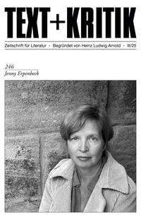 Produktbild: TEXT + KRITIK 246 - Jenny Erpenbeck
