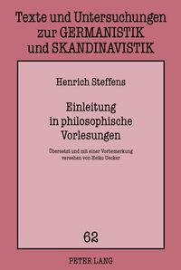 Produktbild: Einleitung in philosophische Vorlesungen