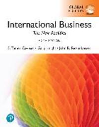 Produktbild: International Business: The New Realities, Global Edition + MyLab Management with Pearson eText (Package)
