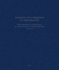 Produktbild: Addenda to a Sequence of Appearances