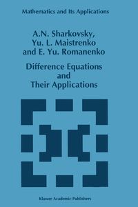 Produktbild: Difference Equations and Their Applications