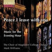 Produktbild: Peace I Leave With You-Music for the Evening Hour