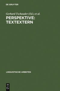 Produktbild: Perspektive: textextern