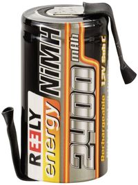 Bild vom Artikel Reely Modellbau-Akku-Einzelzelle NiMH Sub-C 1.2V 2400 mAh mit Lötfahne vom Autor 