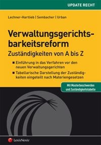 Produktbild: Verwaltungsgerichtsbarkeitsreform