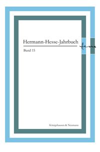 Produktbild: Hermann-Hesse-Jahrbuch, Band 15