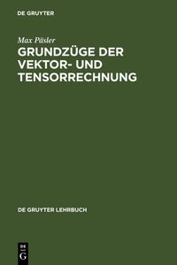 Produktbild: Grundz&uuml;ge der Vektor- und Tensorrechnung