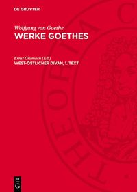 Produktbild: West-&ouml;stlicher Divan, 1. Text