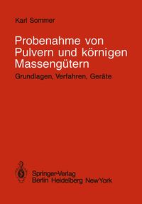 Produktbild: Probenahme von Pulvern und k&ouml;rnigen Masseng&uuml;tern