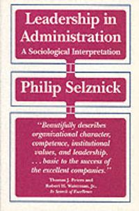 Produktbild: Selznick, P: Leadership in Administration